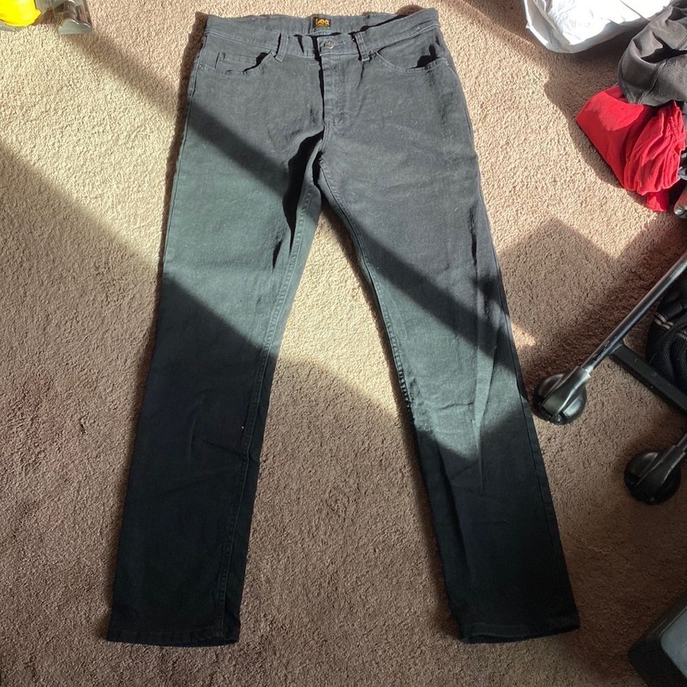 Black Lee denim jeans